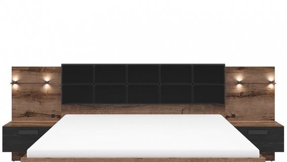 Кровать с тумбами LOZ/160/A Kassel 1