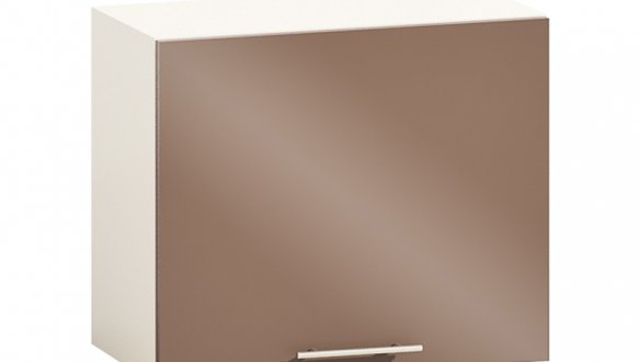 Шкаф верхний В60.53.1Д Крашеный высокий глянец с печатью