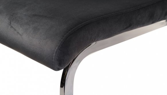 Стул S-118 серый велюр 10