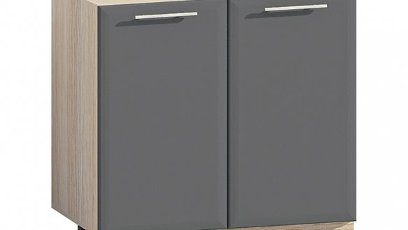 Тумба нижня Н80.82.2Д Хай-тек кольоровий друк