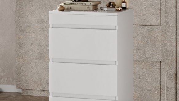 Стол письменный с комодом Art in Head Molli / Молли Белый бриллиант 1