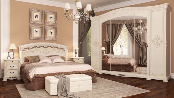 Тумба прикроватная 3Ш Роселла 4