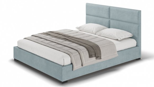 Ліжко м'яке двоспальне Шик Галичина Лайт 12