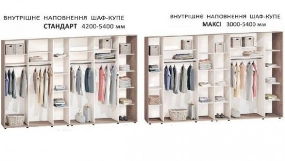 Шкаф-купе Комфорт мебель Прованс дуб трюфель 6 дверный 540 см 4