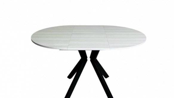 Стол круглый раскладной MebliRoMax Parker slide / Паркер Слайд D900 32
