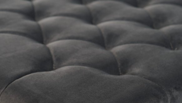 Банкетка BN-2 серый + серебро 3