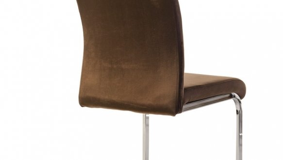 Стул S-120 коричневый велюр 2