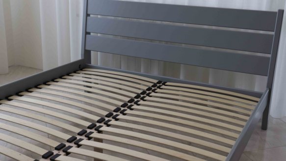 Ліжко двоспальне дерев'яне Дрімка Глорія Бук 5