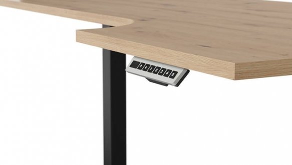 Стол письменный угловой BIU/160/90/B/P Space office 8