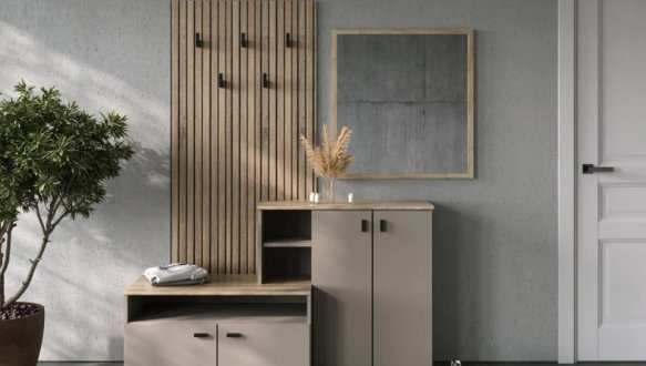 Прихожая Эбро Тоффи / Дуб кремона торро