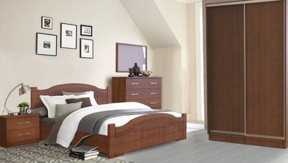 Кровать Кровать с газлифтом и металическим каркасом