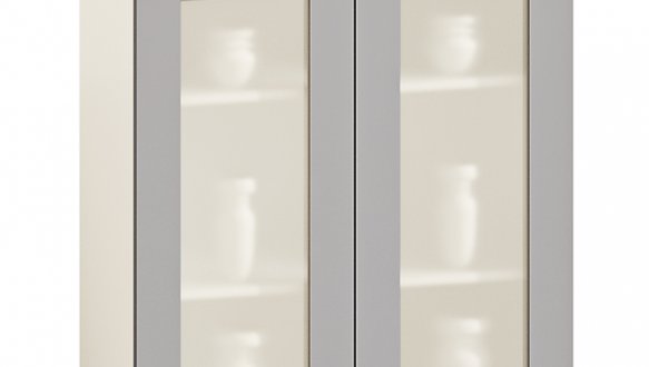 Тумба верхняя В80.92.2СК. Сушка Gola ручка Окрашенный Высокий Глянец