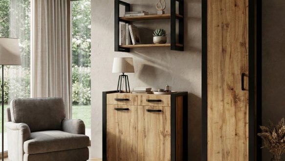 Вітальня Loft комплектація 07 MebliRoMax