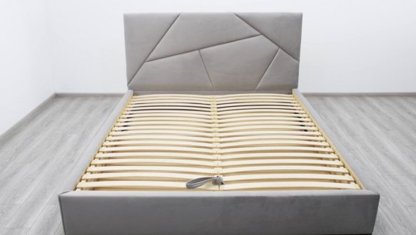 Кровать мягкая двуспальная Шик Галичина Изи 5