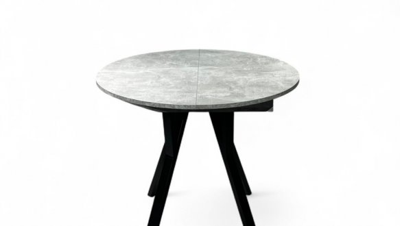 Стіл круглий розкладний Lite Slide / Лайт слайд MebliRoMax D900 ЛДСП 18 мм 12