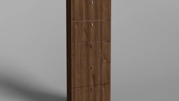 Тумба для обуви №2 Matroluxe на 5 ящиков 3