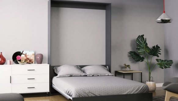 Кровать двуспальная шкаф трансформер Art in Head Mitra / Митра 140 см 0