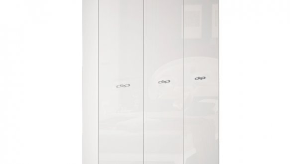 Шкаф 3дв Миромарк Империя 3 дверный белый 140 см