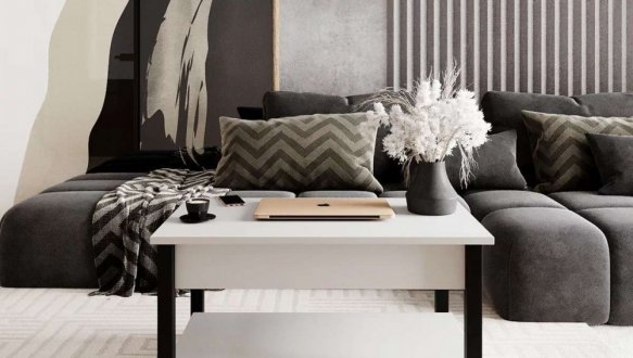 Стол-трансформер Desk Art In Head Белый бриллиант 0