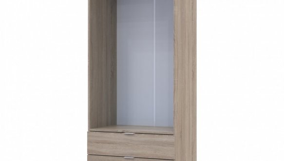 Шкаф для одежды Дорос Гелар дуб сонома 2-х дверный 77,5 см 2
