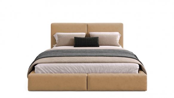 Кровать мягкая Виорина деко Insta / Инста с подъемным механизмом и нишей для белья 14