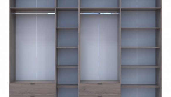 Шкаф для одежды Дорос Лукас канноло 7 дверный 295 см 2