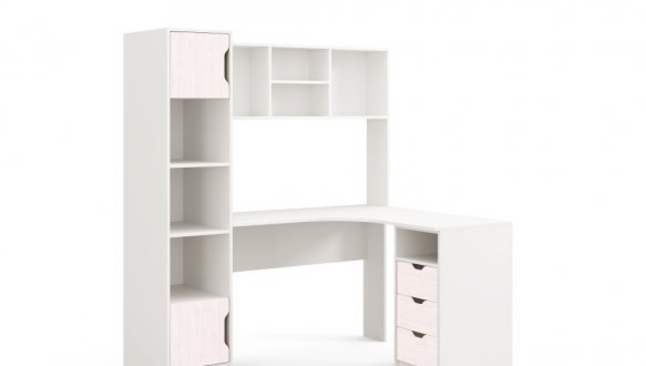 Стол письменный угловой Teenager Белый 9