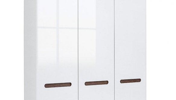 Шафа SZF3D/21/18 ВМК Украіна Амелія 3 дверна білий 180 см