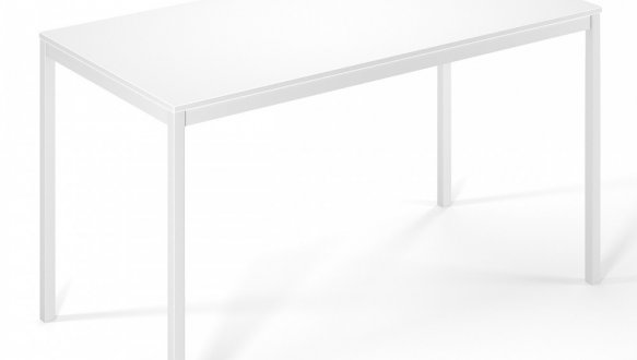 Письмовий стіл Art in Head Brevity Loft Standart/Бревіті Лофт Стандарт Білий діамант/Білий метал 1