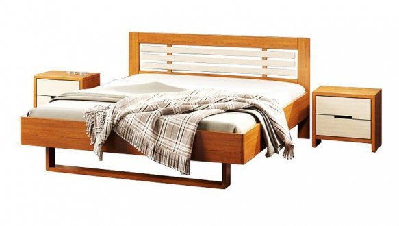 Ліжко дерев'яне Camelia Лантана масив Бук