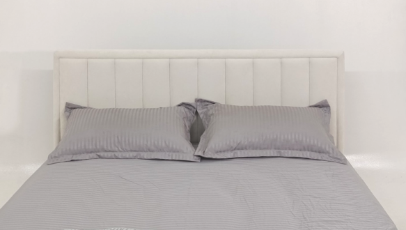 Мягкая кровать двуспальная Шик Галичина Камелия с подъемным механизмом и нишей для белья 0