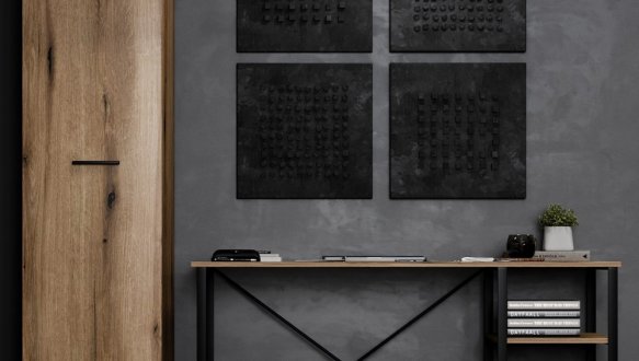 Стол письменный Art in Head Ascet / Аскет Графіт 0