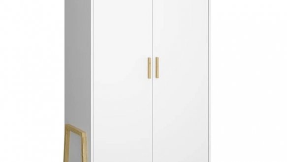 Шафа 2D VMV holding Бель 2 дверна білий 96 см 0