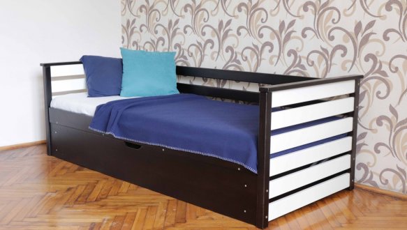 Односпальне ліжко з підйомним механізмом Телесик 2