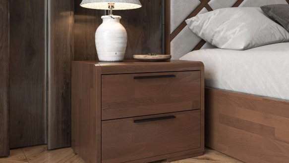 Спальня Verona/Верона DrevKO с комодом 4S и тумбами 0