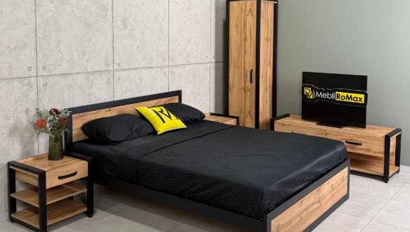 Спальня Loft комплектация 08 MebliRoMax