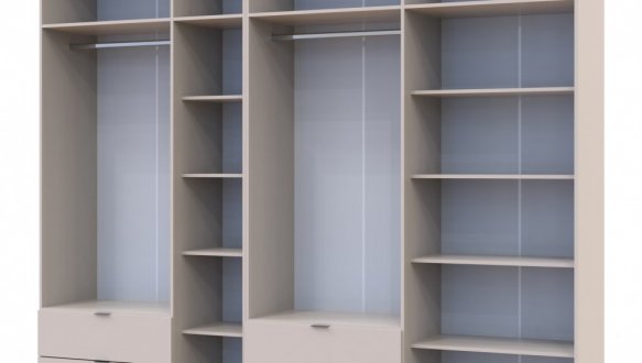 Шкаф для одежды Дорос Лукас кашемир 7 дверный 280 см 3