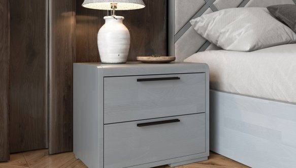 Спальня Nordon/Нордон DrevKO с комодом 4S и тумбами 2