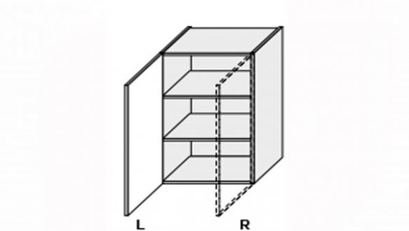 Секция верхняя правая 60В/720 1дв Миллениум