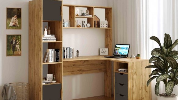 Стол письменный угловой Teenager Тахо 1