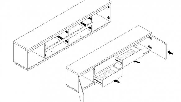Тумба ТВ Мия 1