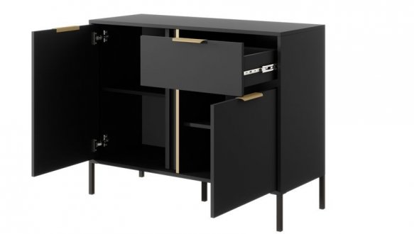 Комод Ларс / Lars 2DS/104 Антрацит 3