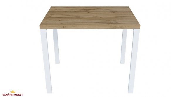Стіл квадратний нерозкладний MebliRoMax Simple / Сімпл 90 см 4
