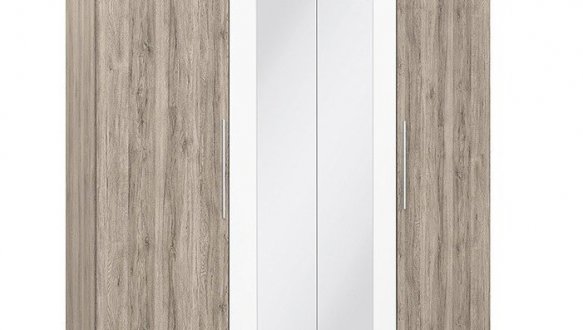 Шкаф SZF4D BRW Poland Martina 4 дверный дуб санремо 228 см