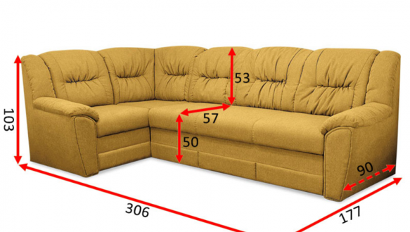 Угловой диван Бруклин А-31 1