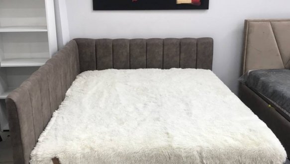 Ліжко м'яке двоспальне Лев Скандинавія 0