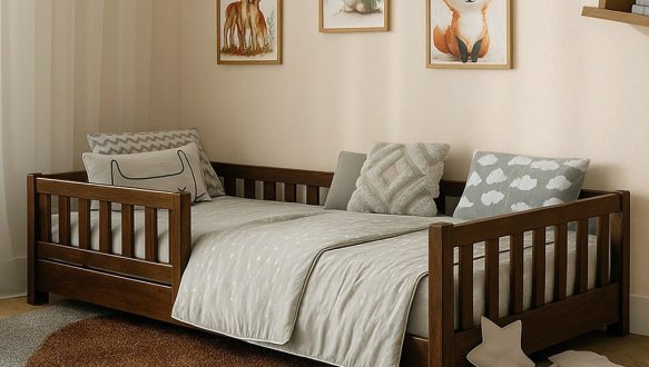 Дитяче дерев'яне ліжко Злата Arbordrev 3