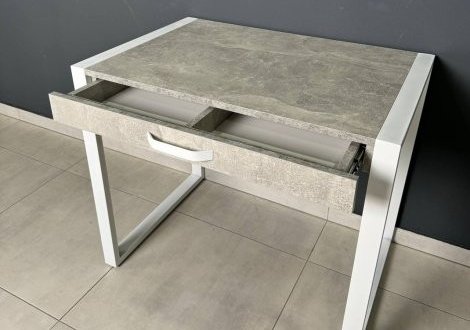 Стіл LOFT 1Ш Дуб Сонома / Чорний мат MebliRoMax 1