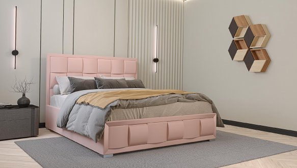 Кровать мягкая Za House Furniture Тифани без подъемного механизма