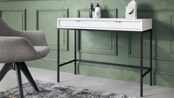 Модульна вітальня Білий/Чорні ніжки Nova 7